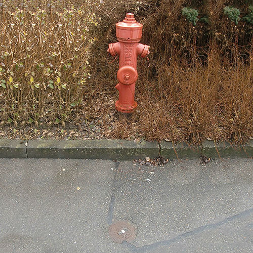 Straßenkappe Vorabsperrung Feuerwehr Überflurhydranten